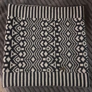 [VANS] infinity black and white infinity scarf